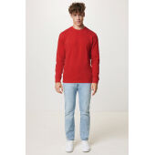 IQONIQ Zion gerecycled katoen sweater, rood (XXS)