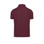 MY POLO 180 Heren korte mouwen Burgundy M