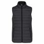 Ladies' lightweight sleeveless down jacket marl dark grey XXL