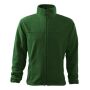 Fleece men's Jacket bottle green 3XL