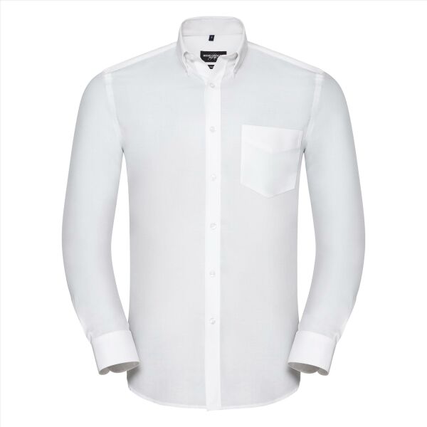 Men's Longsleeve Tailored Button-Down Oxford Shirt