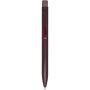 Beatriz balpen van gerecycled messing (blauwe inkt) - Bordeaux rood