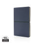 Moderne deluxe softcover notitieboek A5, donkerblauw