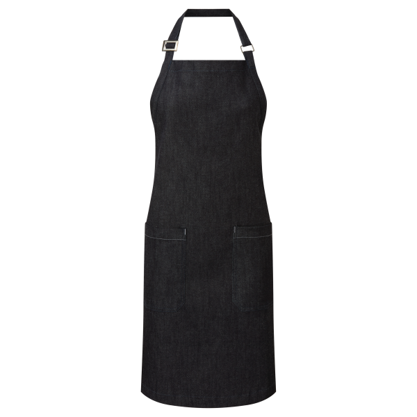 Schort in biologisch fairtradedenim Indigo Denim One Size Schort in biologisch fairtradedenim Indigo Denim One Size