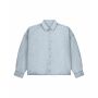 Stella Ember - De dames denim overshirt - Light Wash (S) Stella Ember - De dames denim overshirt - Light Wash (S)