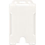Pierre kaarthouder van gerecycled plastic - Wit
