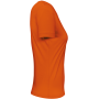 Organic Cotton Inspire Crew Neck T-shirt / Woman Orange S Organic Cotton Inspire Crew Neck T-shirt / Woman Orange S