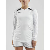 PRO CONTROL IMPACT LS TEE W WHITE-BLACK XS