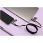 SCX.design C59 magnetische siliconen oplaadkabel van 100 W - Zwart SCX.design C59 magnetische siliconen oplaadkabel van 100 W - Zwart