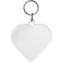 Combo hartvormige sleutelhanger - Transparant