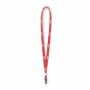 Polyester tubulaire keycord met metalen klem