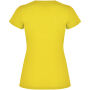 Montecarlo sportshirt met korte mouwen voor dames - Geel - S