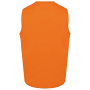 Gilet polykatoen multizakken Orange XS