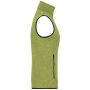 Ladies' Knitted Fleece Vest kiwi melange/royal S Ladies' Knitted Fleece Vest kiwi melange/royal S