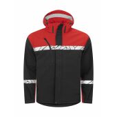 Zwart/rood