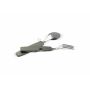 Inklapbaar bestek in multi-tool - Donker gun metal