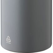 Gerecyclede roestvrijstalen dubbelwandige fles (500 ml) Lysandra zwart