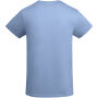 Breda biologisch katoenen herenshirt met korte mouwen - Hemelsblauw - S