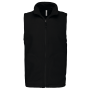 Bodywarmer van microfleece heren Black 5XL