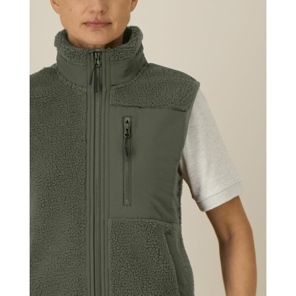 Liner - Het uniseks mouwloze sherpa jasje - XXS Liner - Het uniseks mouwloze sherpa jasje - XXS