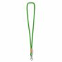 Polyester koord-keycord met bamboe plaatje