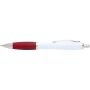 Nash balpen van gerecycled plastic (zwarte inkt) - Rood