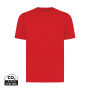 Iqoniq Sierra lichtgewicht gerecycled katoen t-shirt, rood (L)