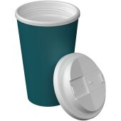 Americano® Infiniti geïsoleerde beker van 350 ml met morsbestendig deksel - Diepzeegroen