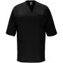 Panacea Kurzärmeliges Arbeitshemd, 160 g/m2, unisex - schwarz - 3XL