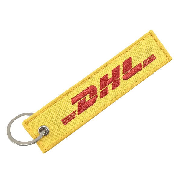 Remove before flight sleutelhanger - geborduurd Remove before flight sleutelhanger - geborduurd