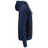 5400 Sweatshirt hoodie navy/zwart 4xl