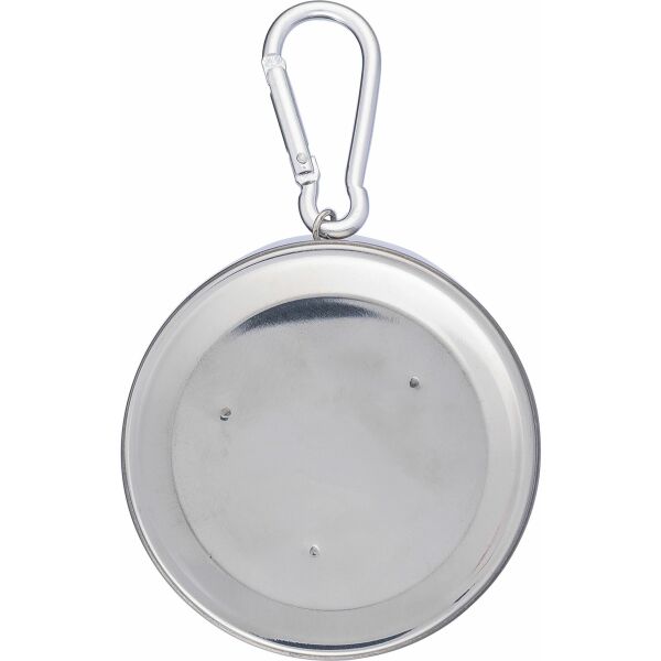 Roestvrijstalen opvouwbare beker Annette zilver Roestvrijstalen opvouwbare beker Annette zilver