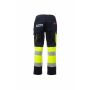 Working fluorescent yellow/navy blue XS
