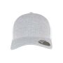 MESH 2-TONE CAP, MELANGE SILVER / WHITE, One size, FLEXFIT