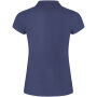 Star damespolo met korte mouwen - Blue Denim - S