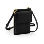 Boutique Cross Body Phone Pouch - Black - One Size