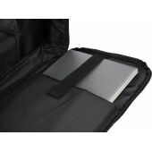 rPET polyester (300D) laptoptas Eulalia zwart