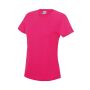 WOMEN'S COOL T, HOT PINK, L, JUST COOL