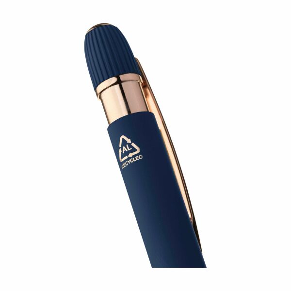 Lunox RCS Recycled Alu Soft Touch Kugelschreiber - blau Lunox RCS Recycled Alu Soft Touch Kugelschreiber - blau