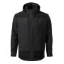 Winter softshell jacket men's Vertex ebony grey S