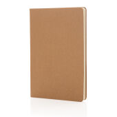 A5 hardcover notitieboek, bruin