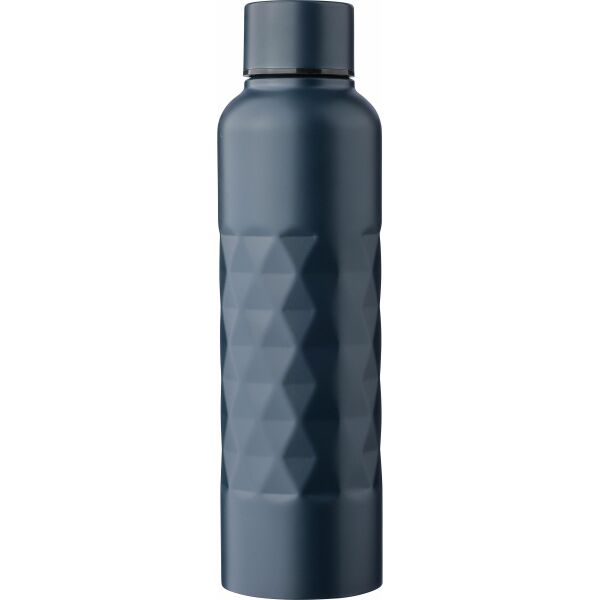 Einwandige Trinkflasche aus recyceltem Edelstahl (800 ml) Talin Blau Einwandige Trinkflasche aus recyceltem Edelstahl (800 ml) Talin Blau