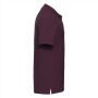 RUS Men Ultimate Cotton Polo, Burgundy, XS