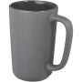 Perk 480 ml keramische mok - Grijs