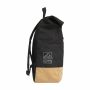 Nolan Cork rugzak roll-top rugzak RPET & kurk 59 x 15 x 40 cm