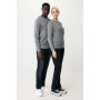 IQONIQ Etosha lichtgewicht gerecycled katoen sweater, light heather anthracite (XXXL)