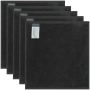 Guest handdoekjes 30 x 30 cm – verpakking per 5 Dark Grey One Size