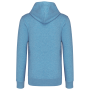 Ecologische herensweater met capuchon Cloudy blue heather 5XL Ecologische herensweater met capuchon Cloudy blue heather 5XL