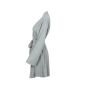 LADIES’ ROBE, HEATHER GREY, L, TOWEL CITY