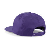 5 Panel Snapback Rapper Cap - Graphite Grey - One Size